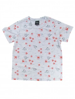 Camiseta Infantil Masculina Estampada Caranguejo - Rovitex