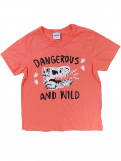 Camiseta Infantil Masculina Dangerous  - Rovitex