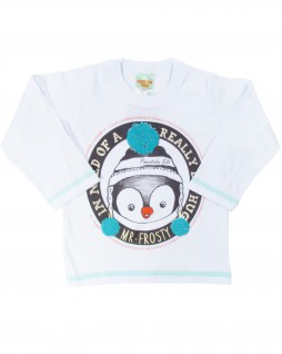 Camiseta Infantil Mr. Frosty - Pimentinha