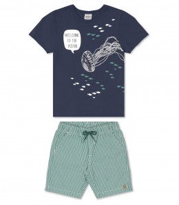 Conjunto Infantil Welcome to the Ocean - Rovitex